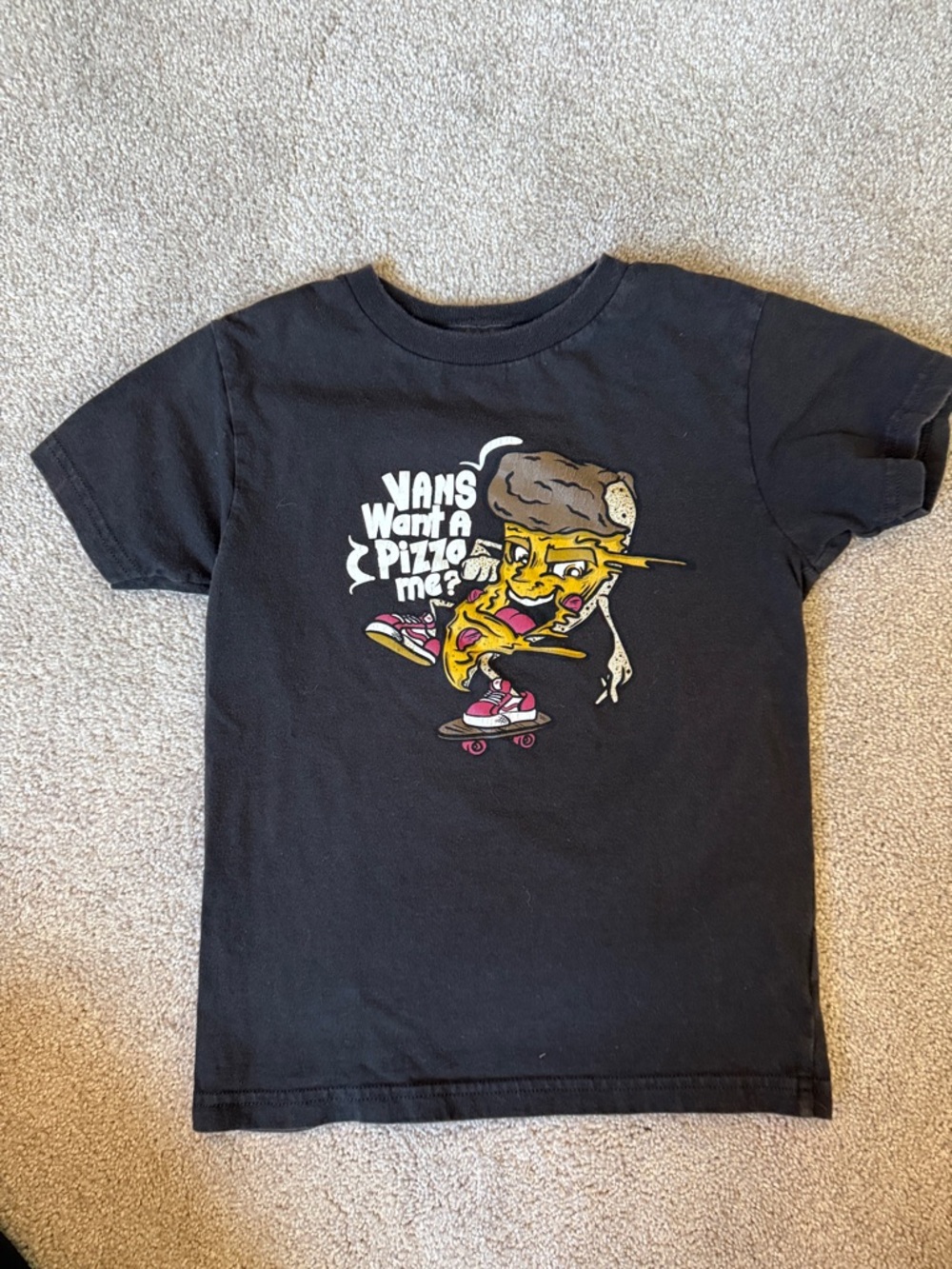 Vans want a pizza me shirt